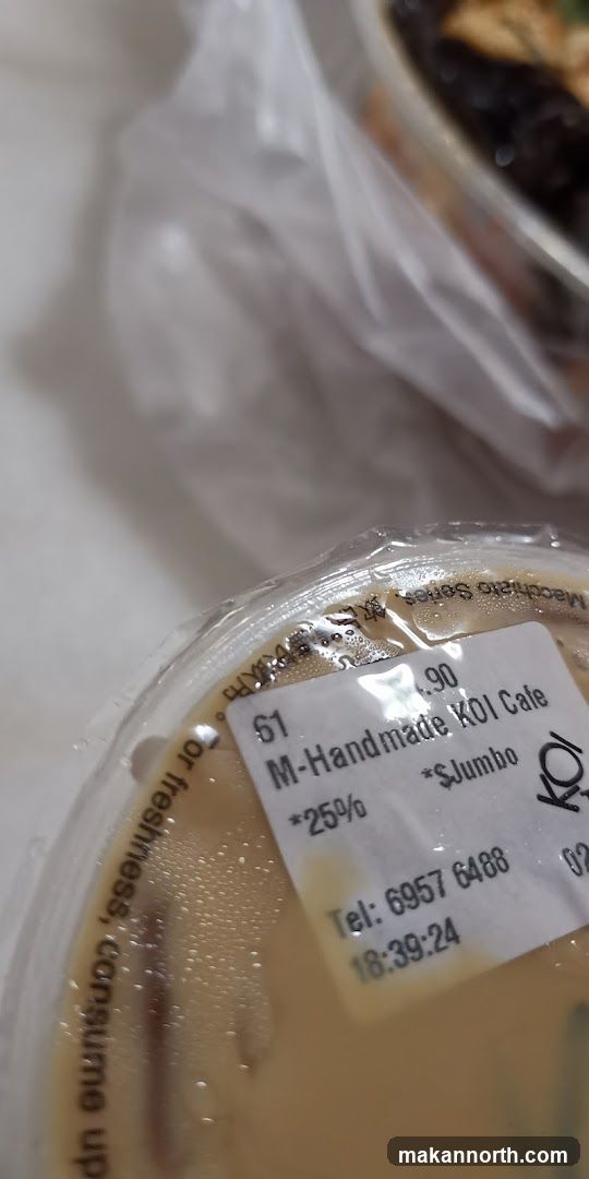 Food container label