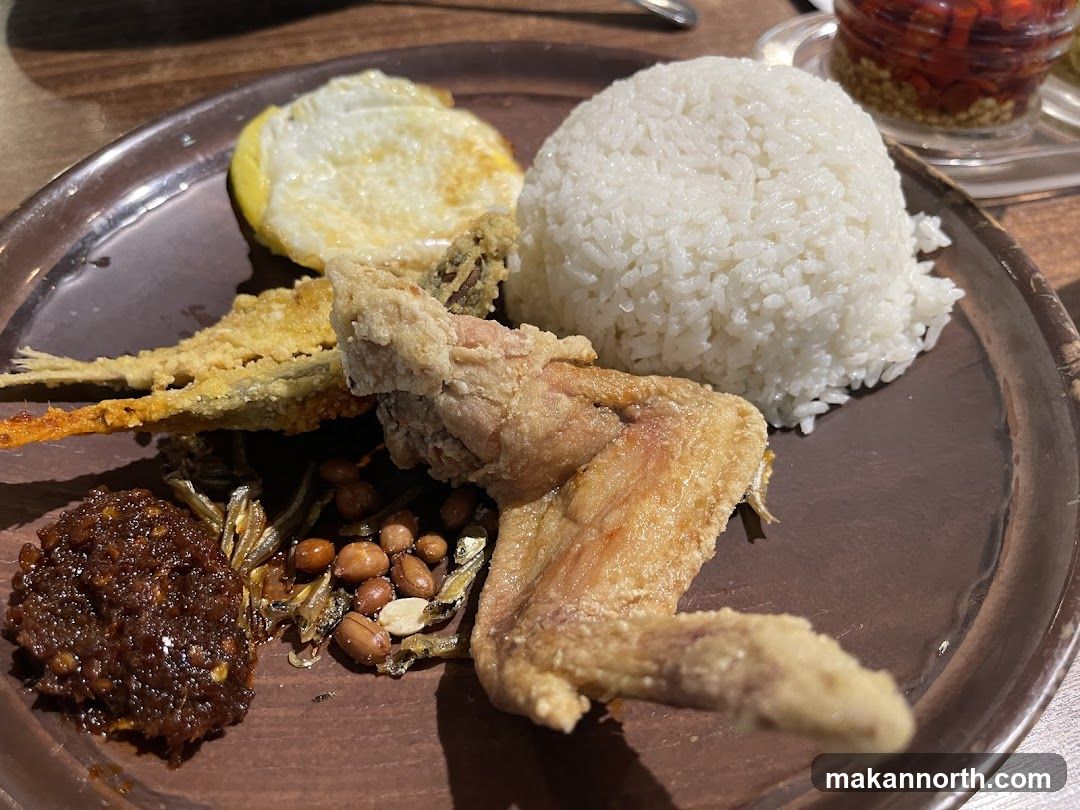 Fried Chicken and Rice Platter