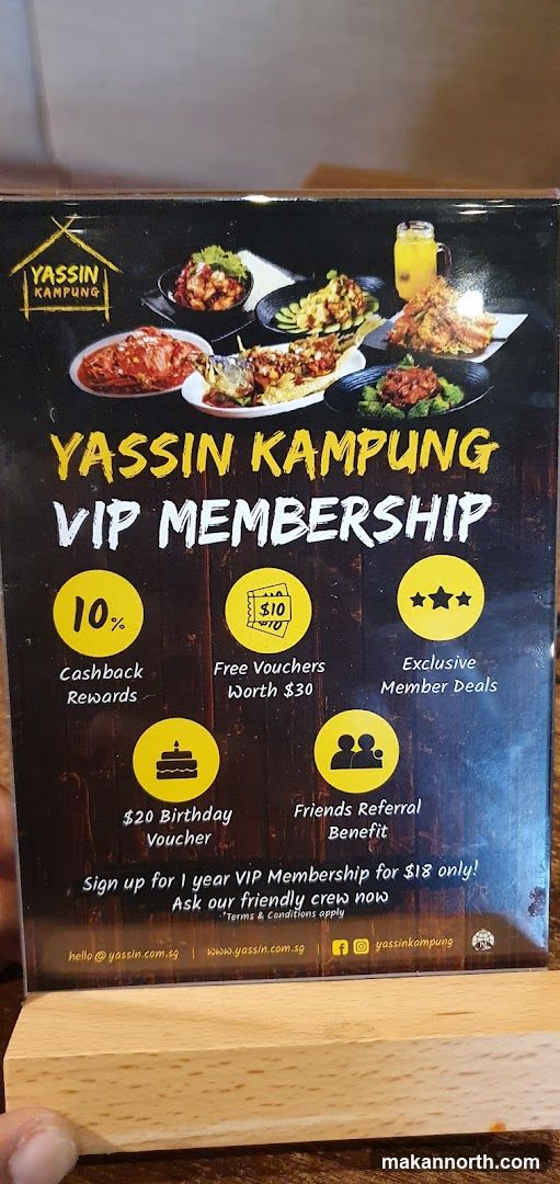 Yassin Kampung VIP Membership