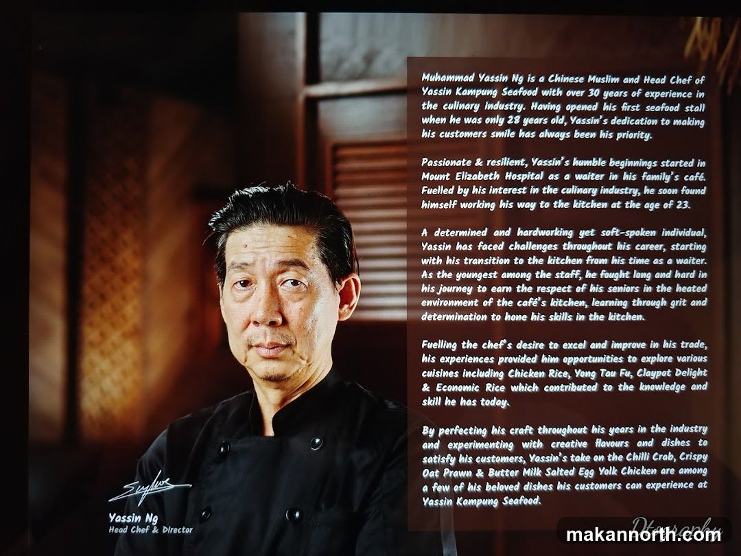 Chef Yassin Ng Profile