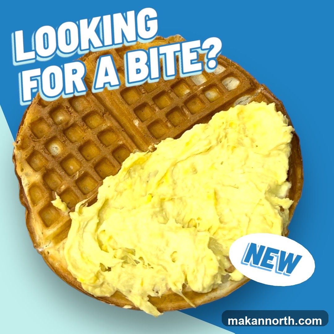Waffle with Scrambled Eggs