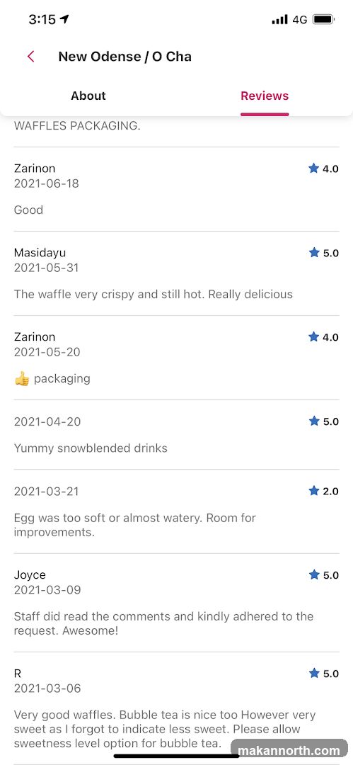 Reviews for New Odense / O Cha