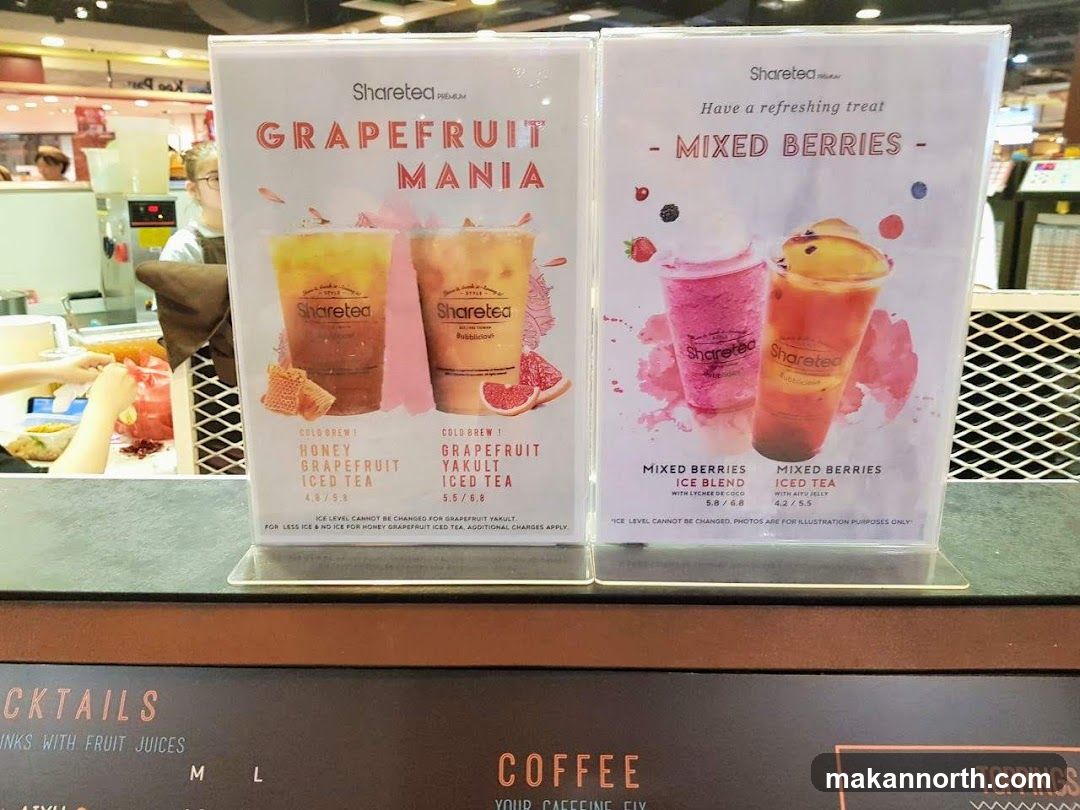 Sharetea Menu