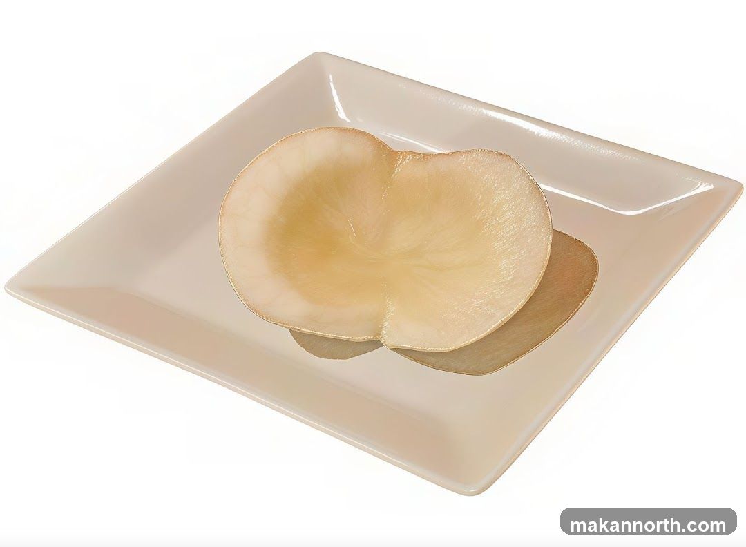 Sliced Fruit on Plate