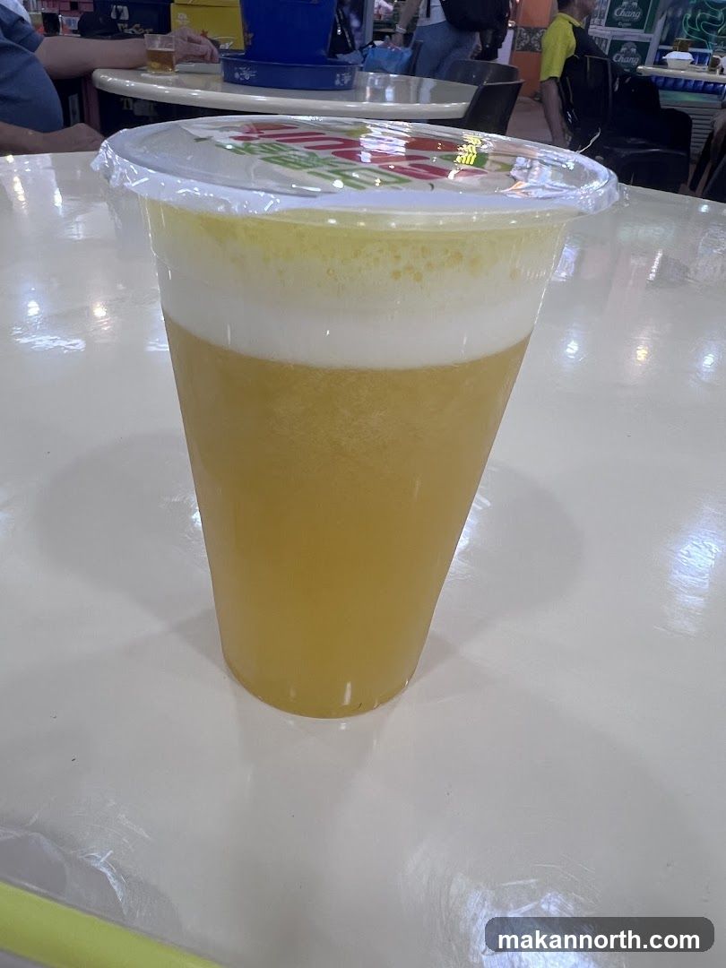 Beverage with Foam