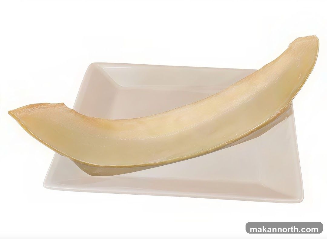 Melon Slice on Plate