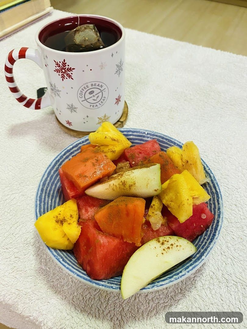 Fruit Salad and Tea