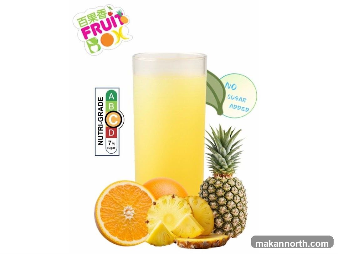 Fruit Juice Advertisement