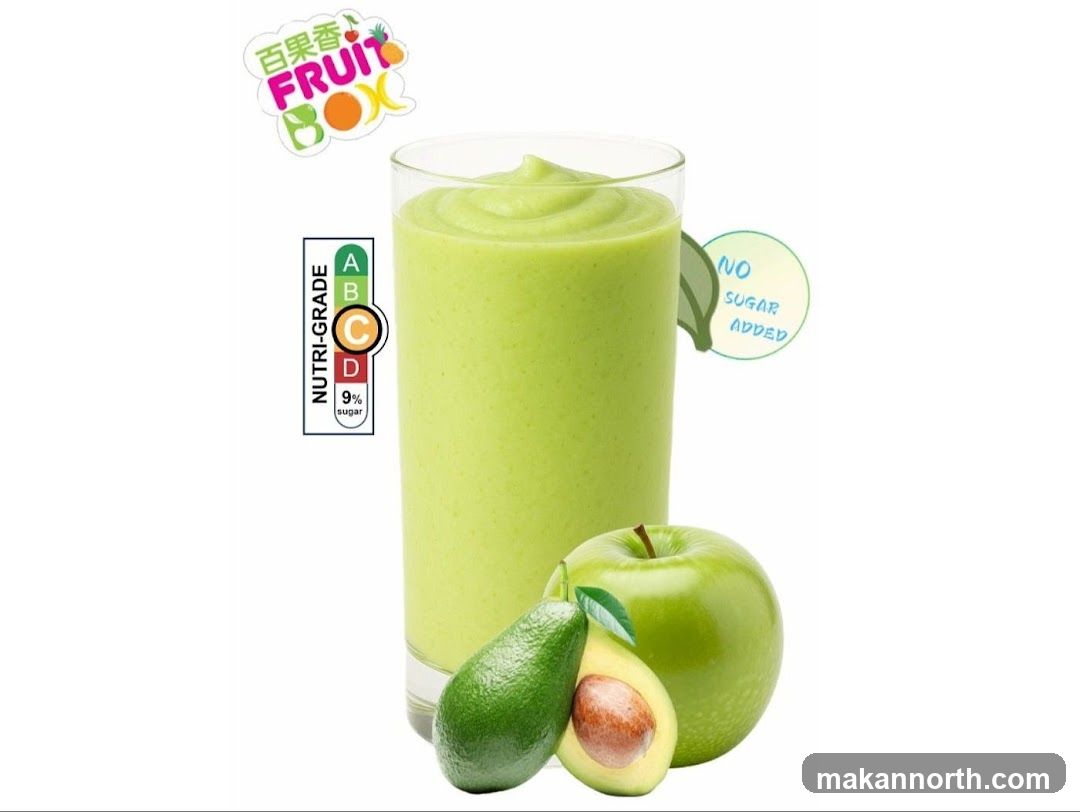 Avocado and Apple Smoothie