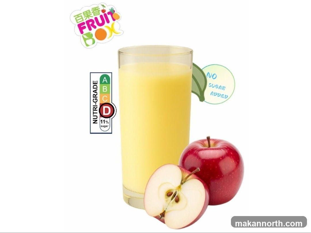 Apple Juice with Nutrition Grade