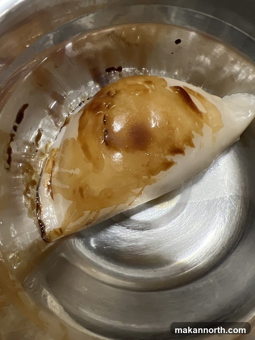 Dumpling in a bowl
