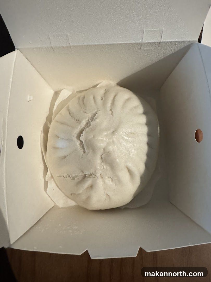 Steamed Bun in Takeout Box