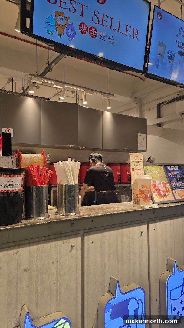 Bubble Tea Shop Counter