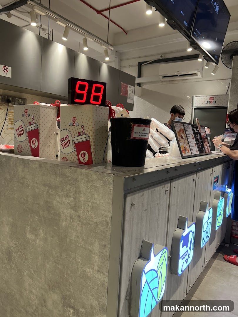 LIHO TEA Counter