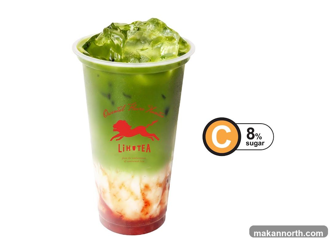 Matcha Strawberry Drink
