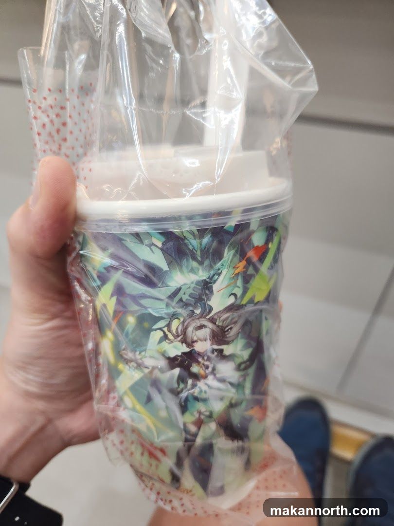 Anime-themed cup