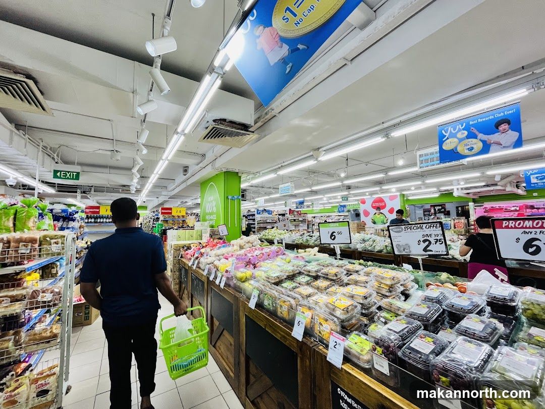 Supermarket Produce Aisle