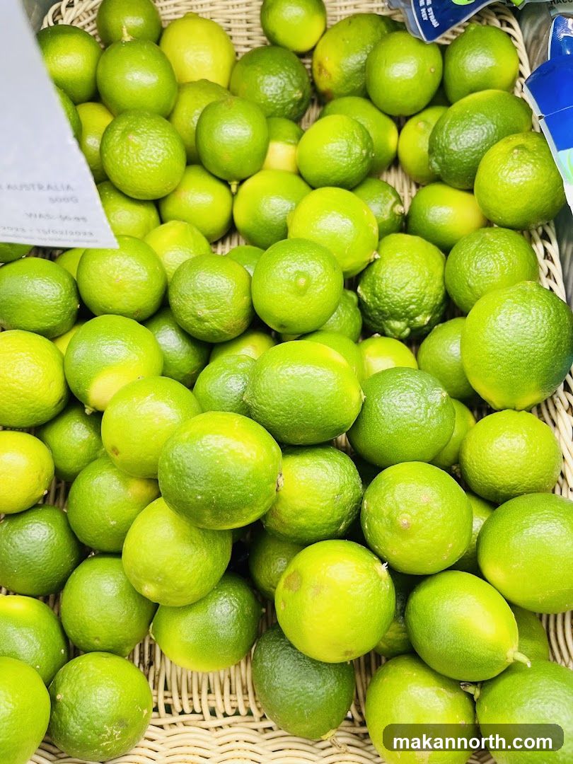 Limes in a Basket