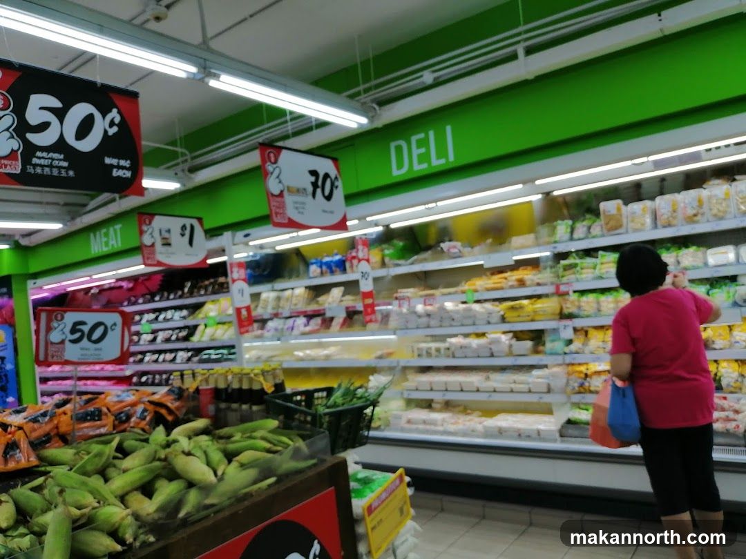 Supermarket Deli and Meat Section