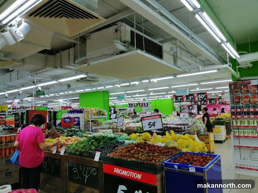 Supermarket Produce Aisle