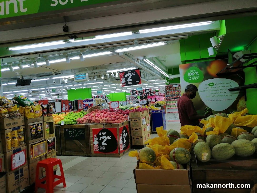 Supermarket Produce Section