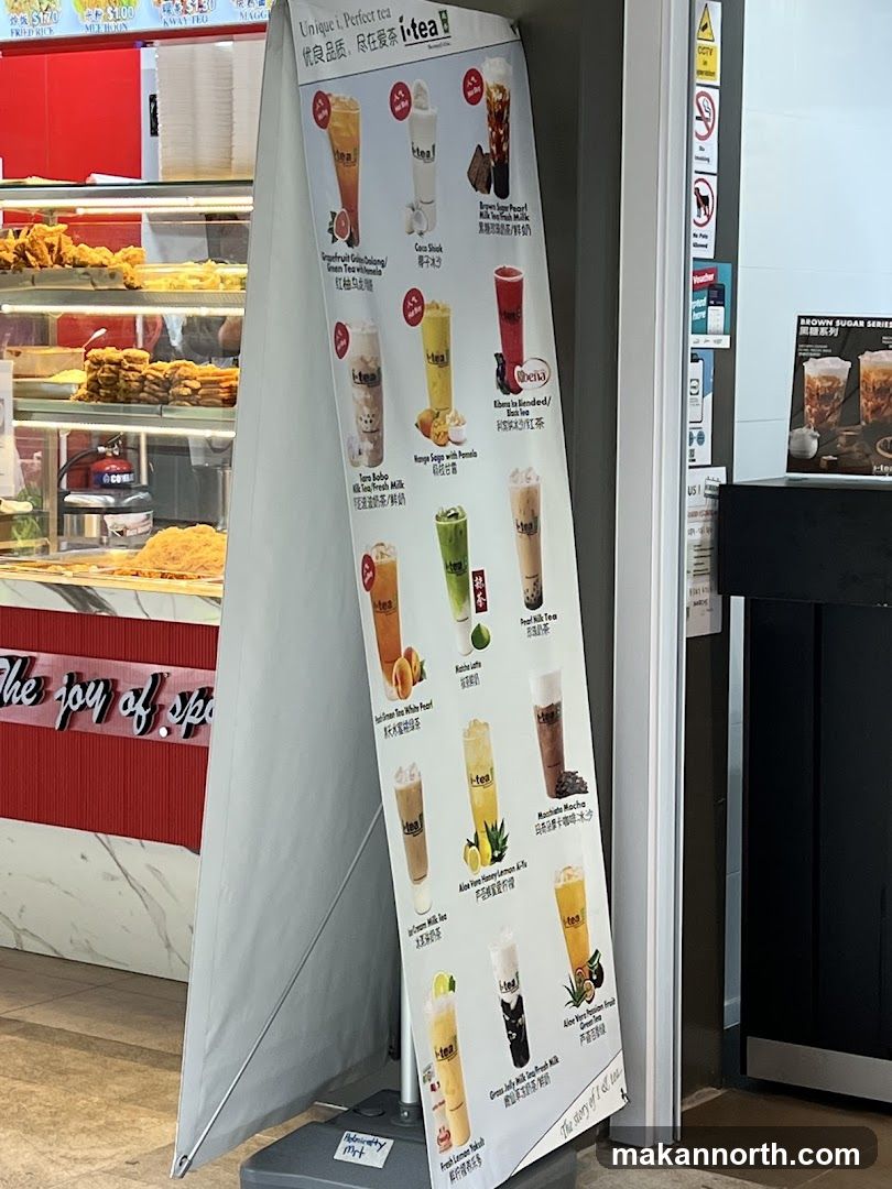 i-tea Menu