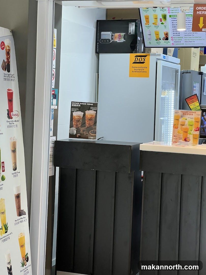 Beverage Shop Counter