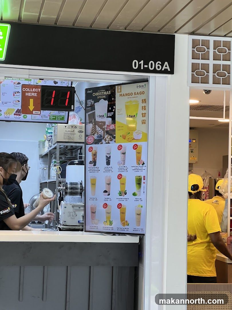 Bubble Tea Shop Counter