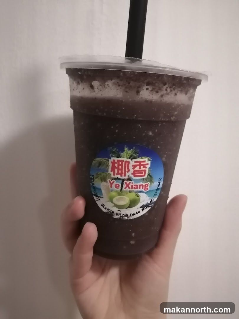 Beverage with Sticker