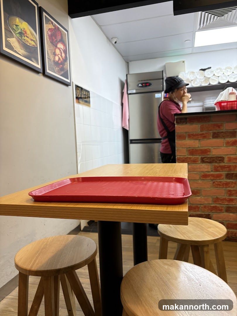 Restaurant Interior with Staff