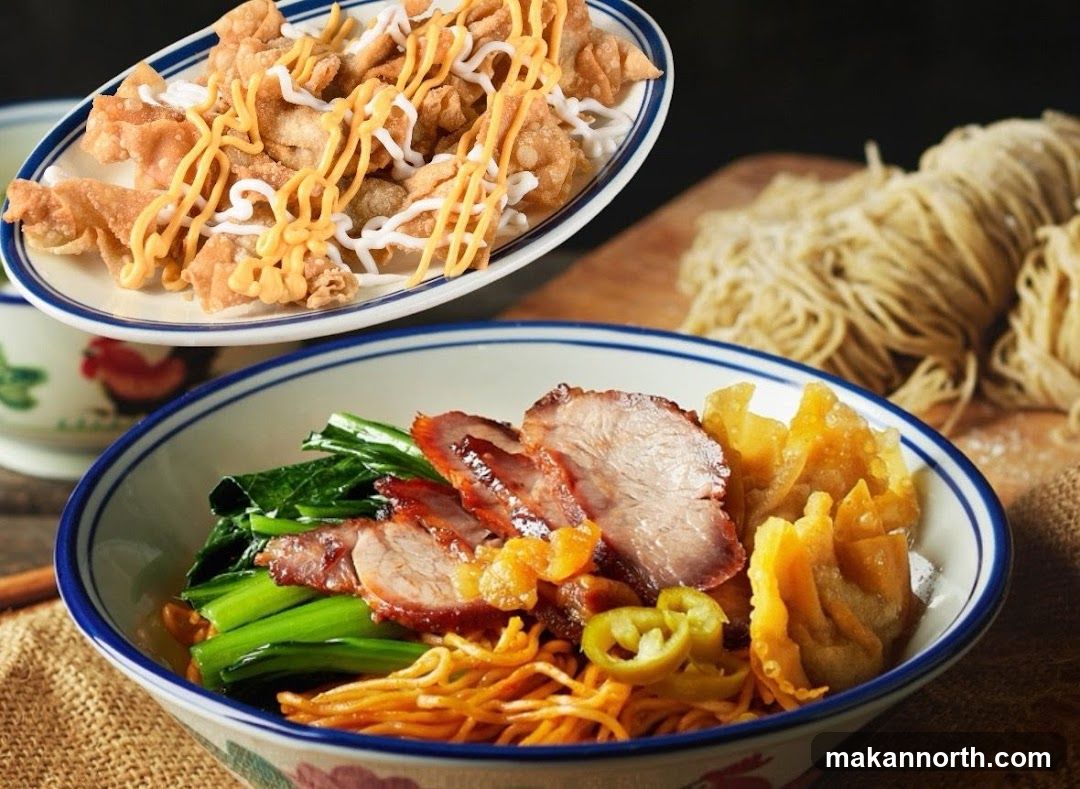 Noodles with Char Siu and Wontons