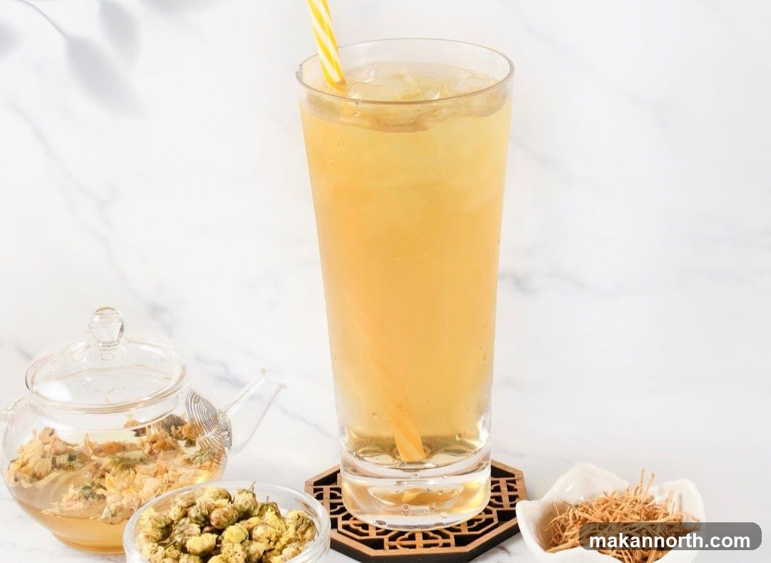 Herbal Drink with Ingredients