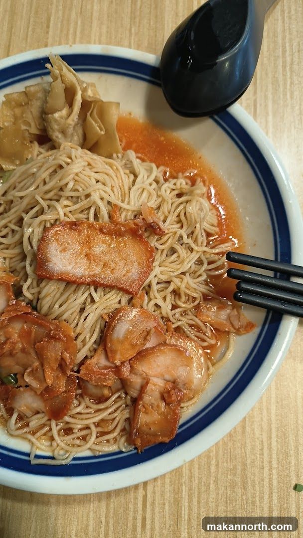 Noodles with Char Siu and Wontons