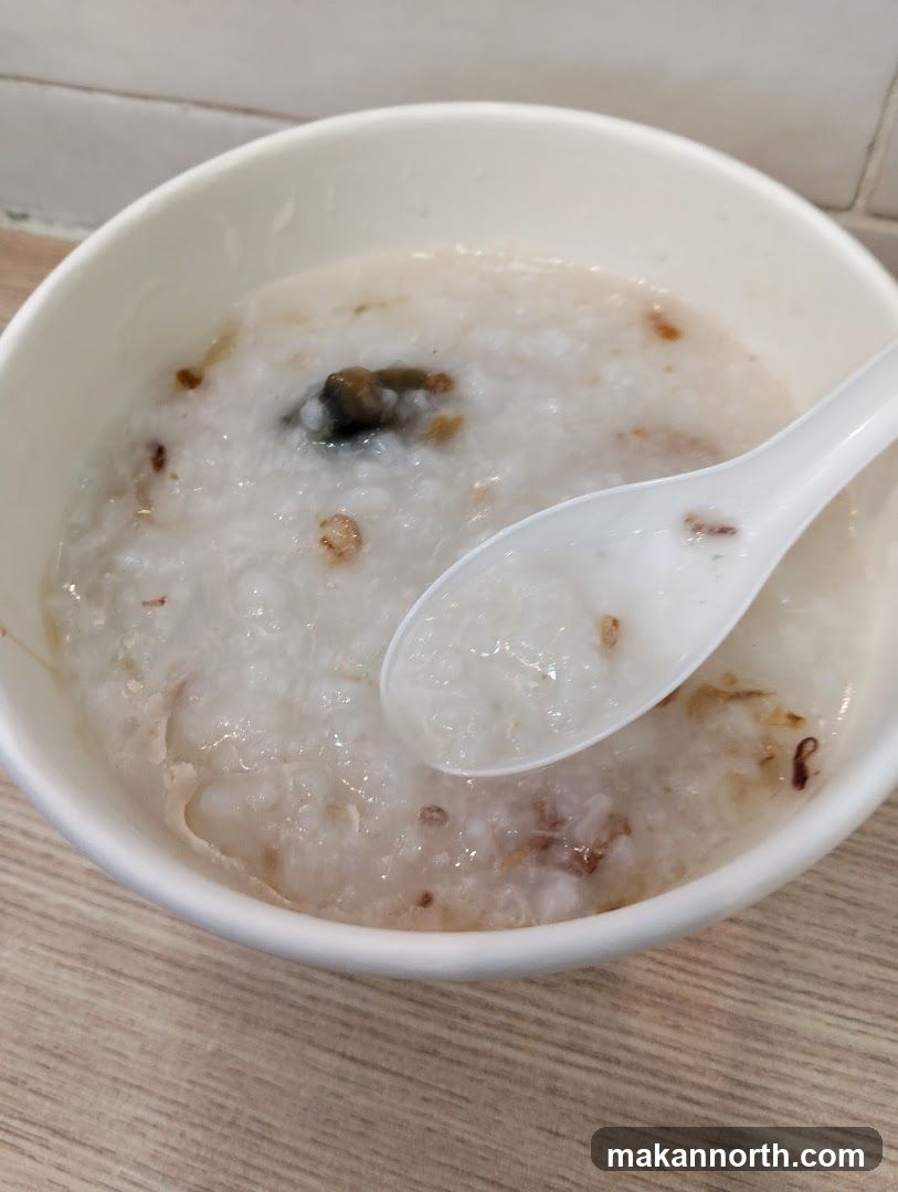 Congee with Preserved Egg