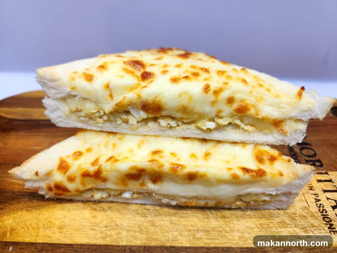 Toasted Egg and Cheese Sandwiches