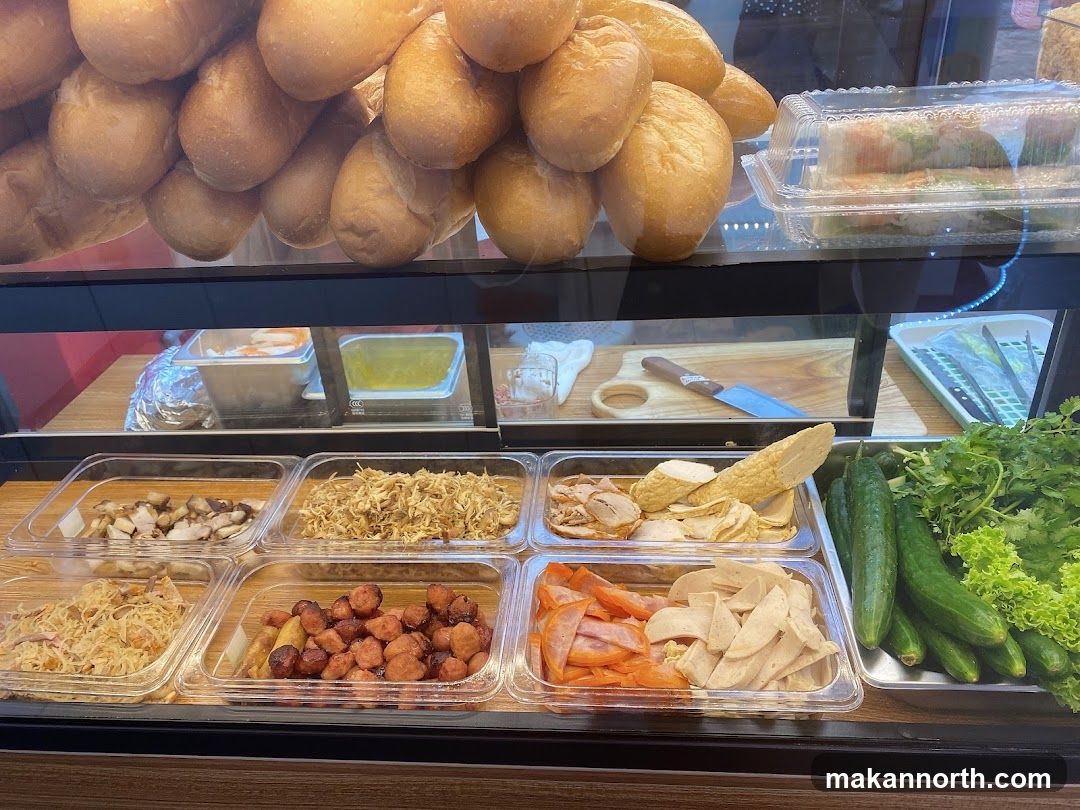 Sandwich Ingredients Display
