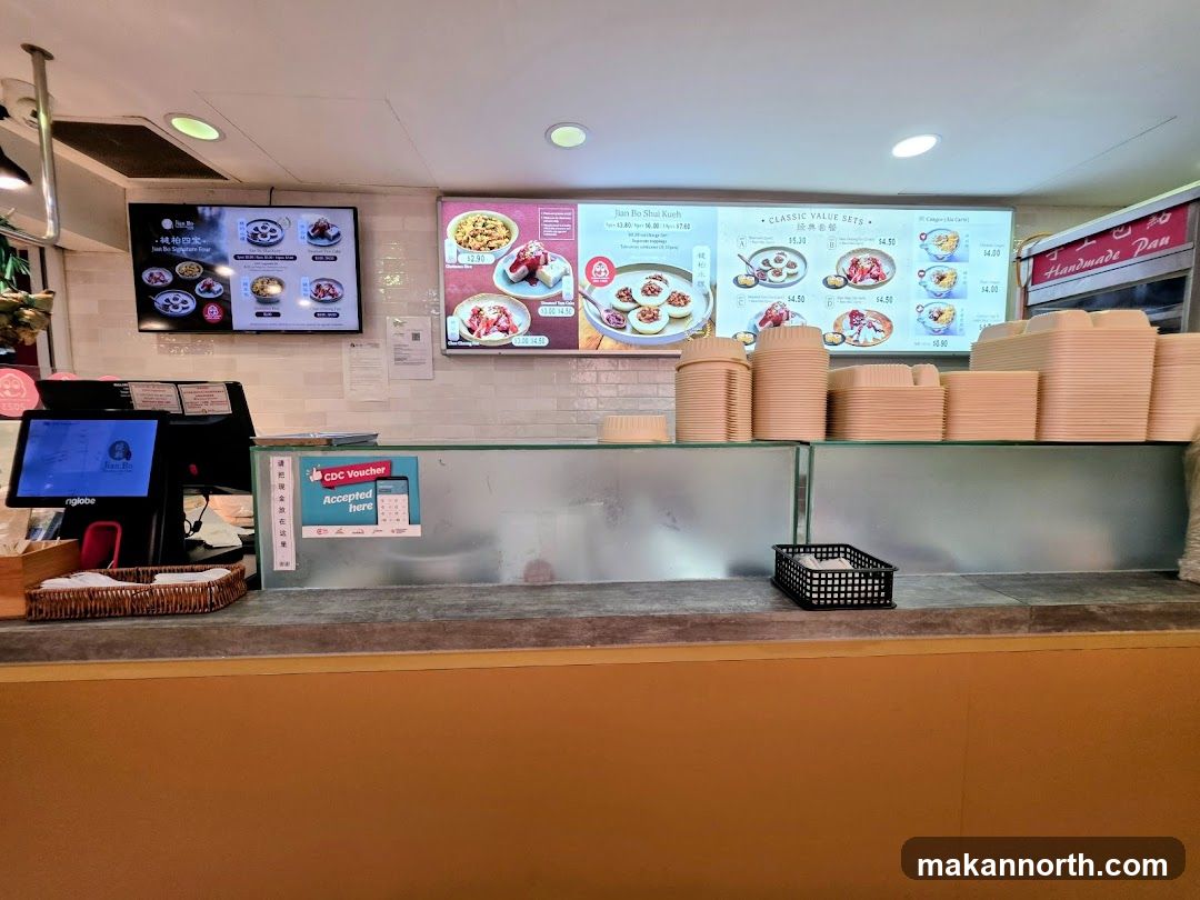 Jian Bo Shui Kueh Menu