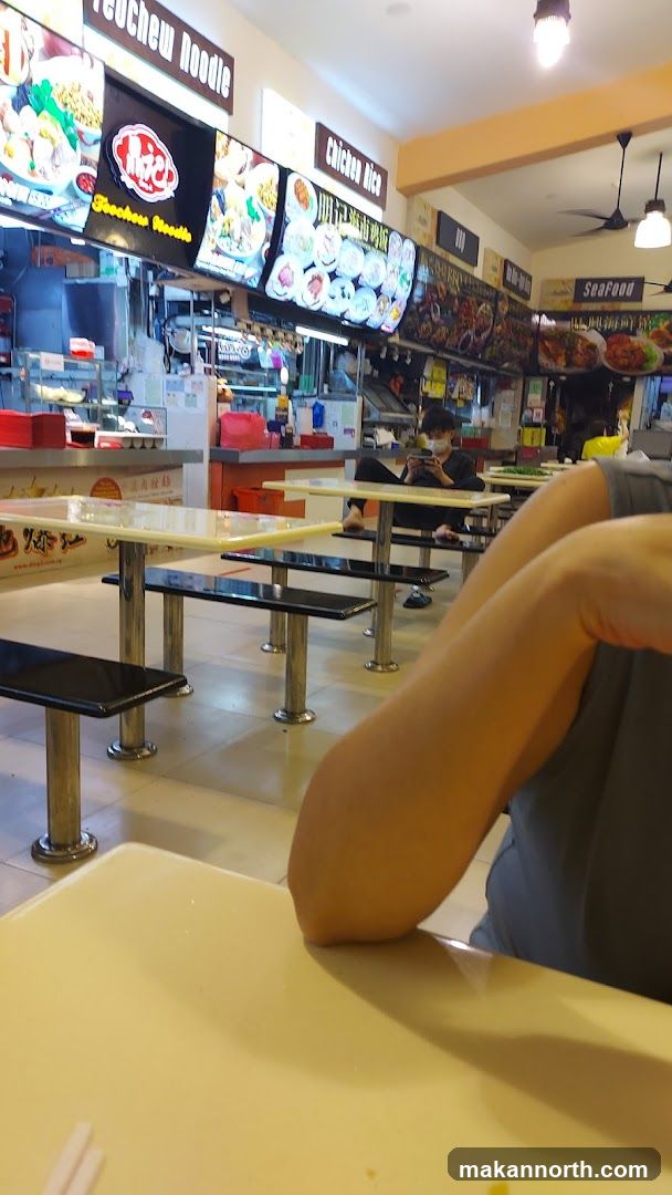 Food court with various stalls