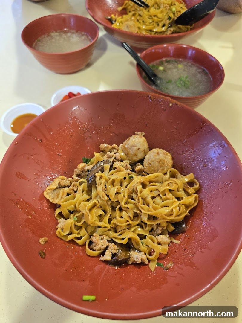 Noodles with Meat and Meatballs