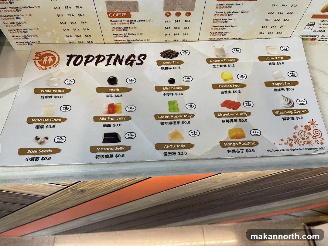 TOPPINGS
