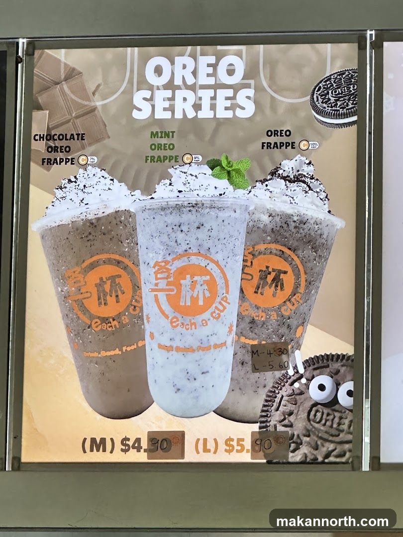 Oreo Series Frappes