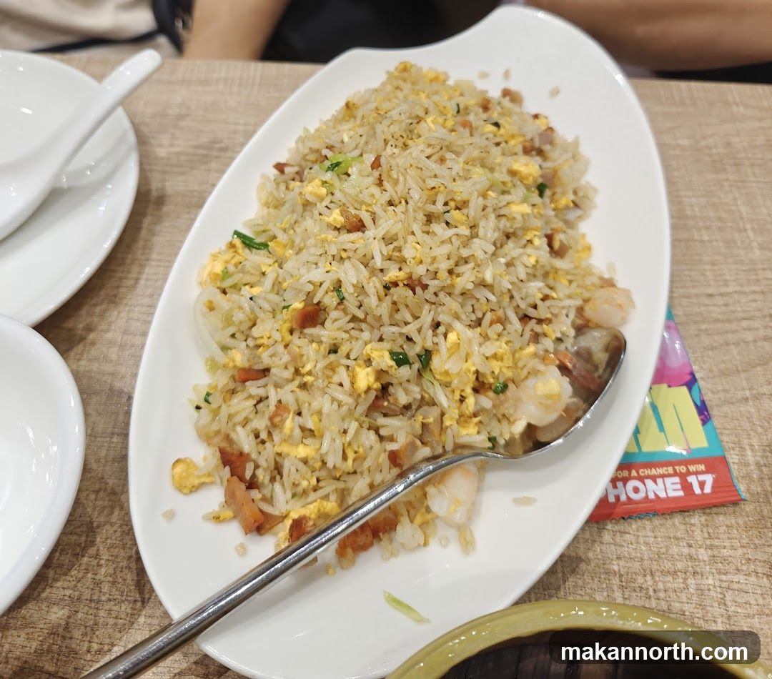 Fried Rice with Shrimp and Char Siu