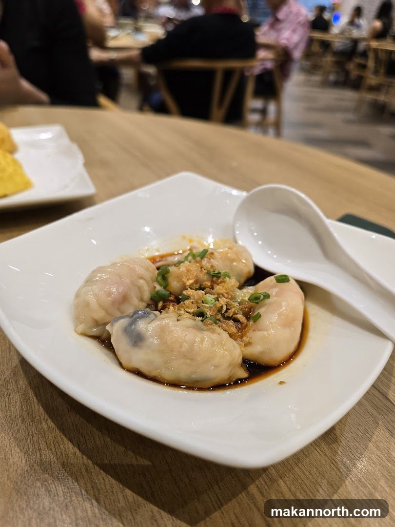 Dumplings with Sauce