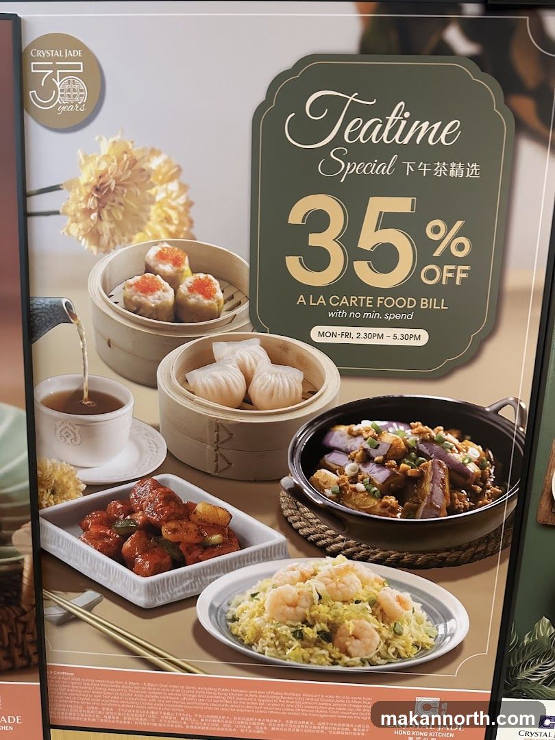 Crystal Jade Teatime Special