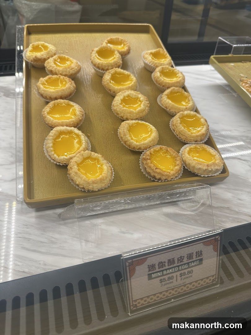 Mini Baked Egg Tarts