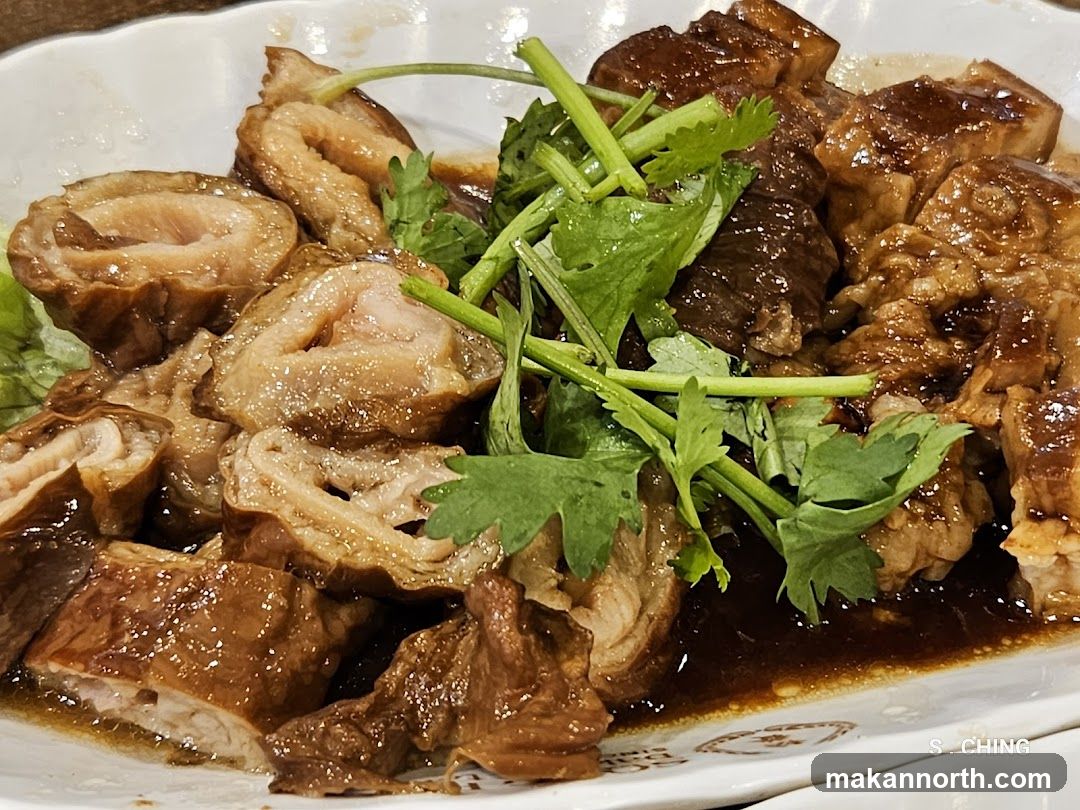 Braised Pork and Intestines