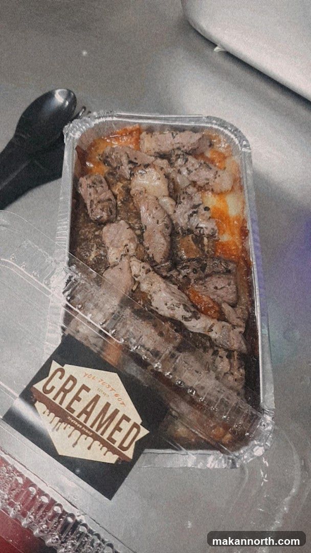 Creamed Food Container