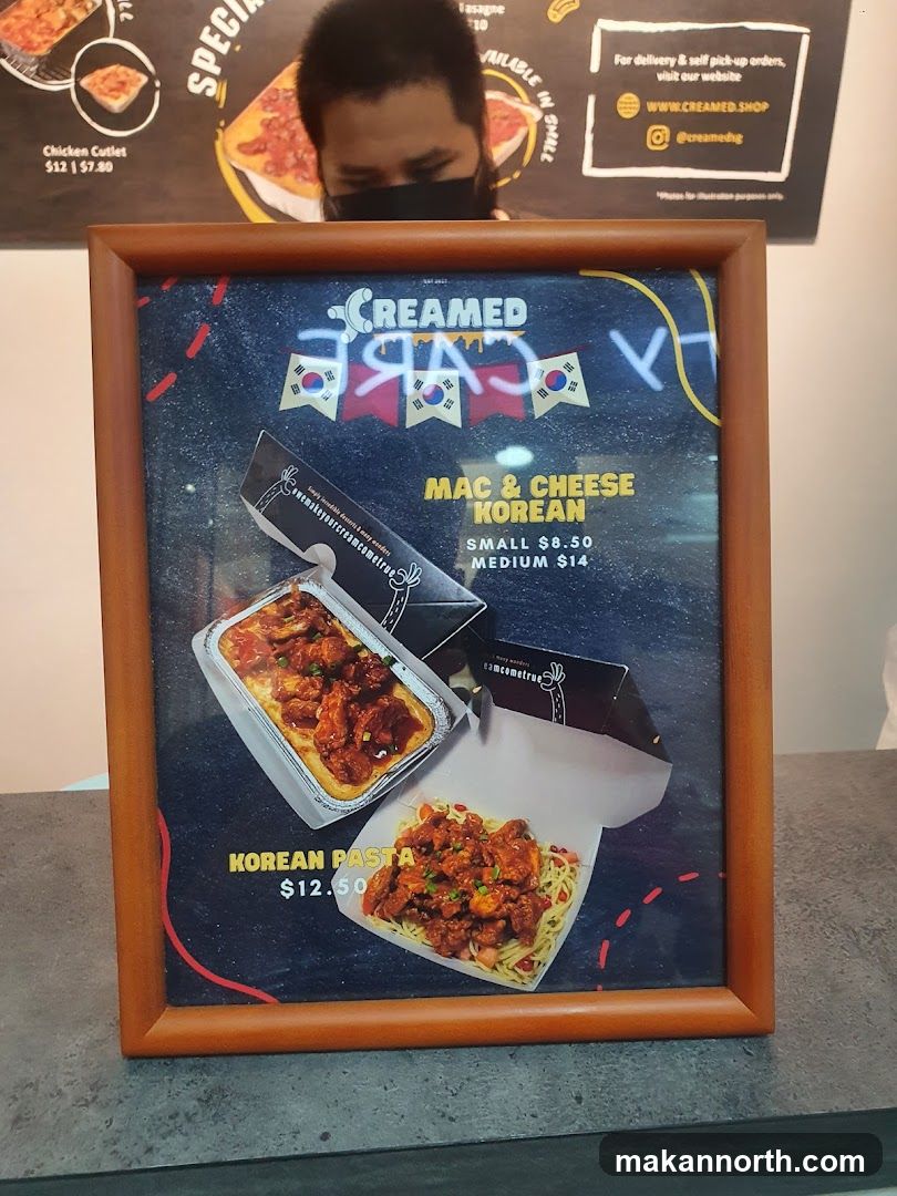 Creamed Cafe Menu