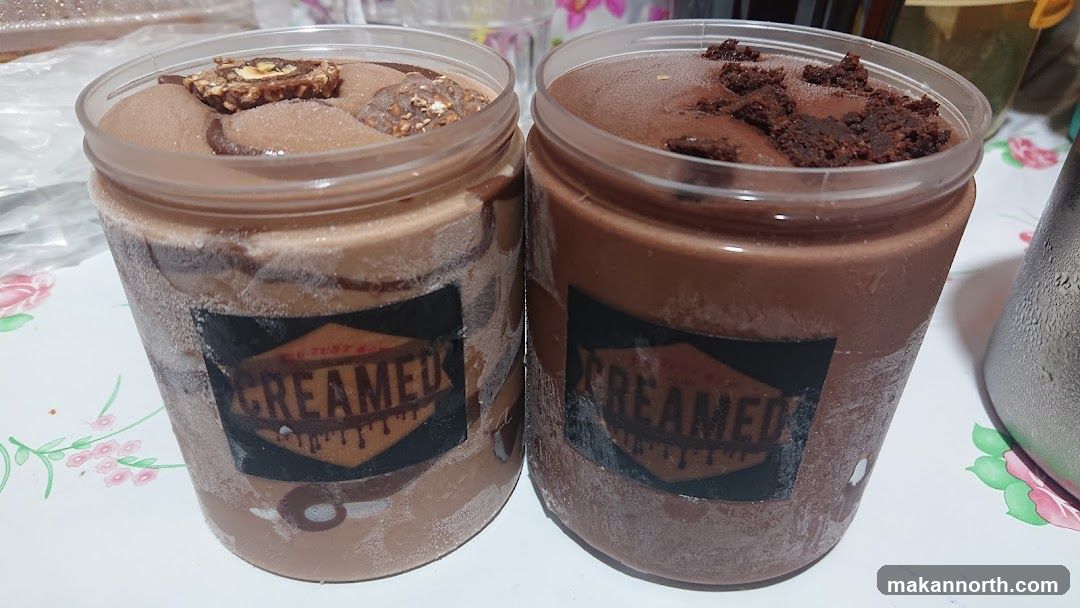 Chocolate Ice Cream Jars