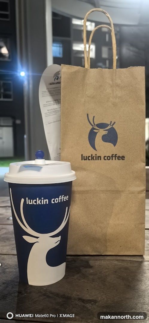 Luckin Coffee Cup and Bag